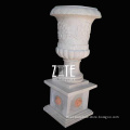 Popular Designs large stone planter marble flowerpot